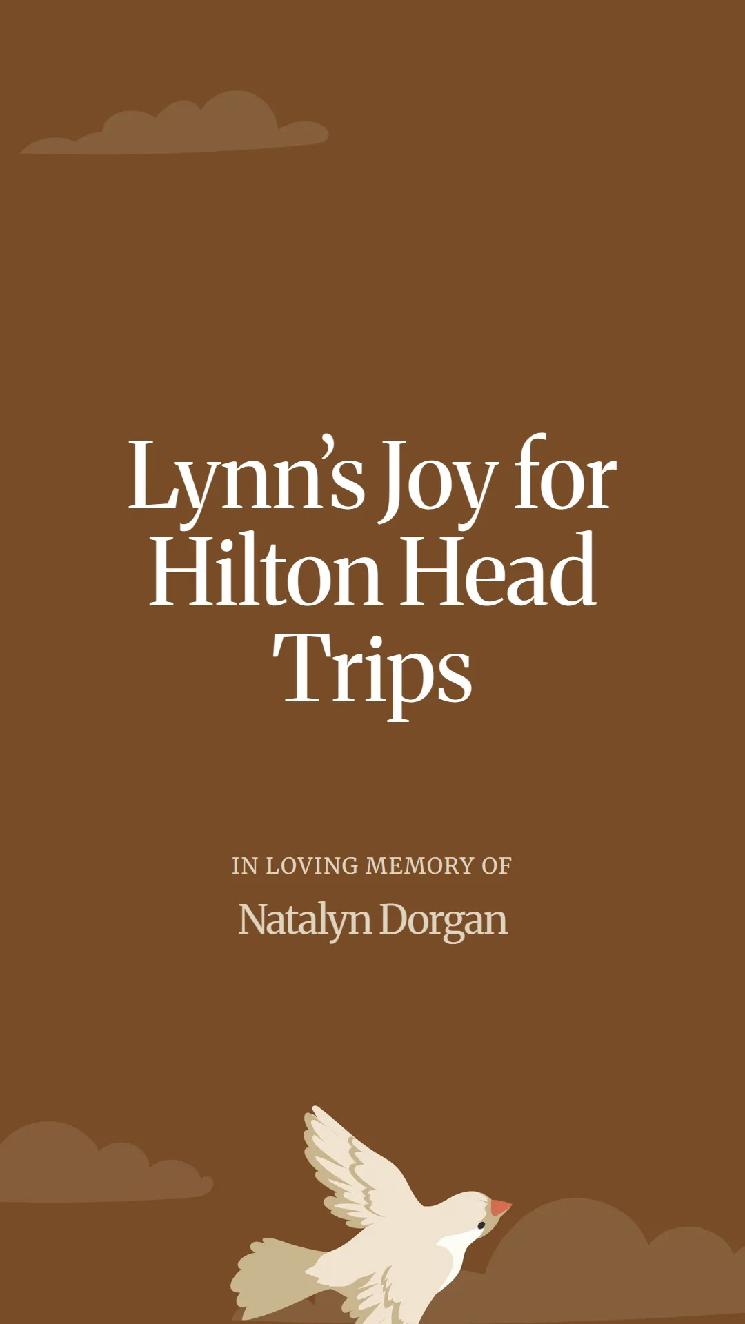 Lynn’s Joy for Hilton Head Trips