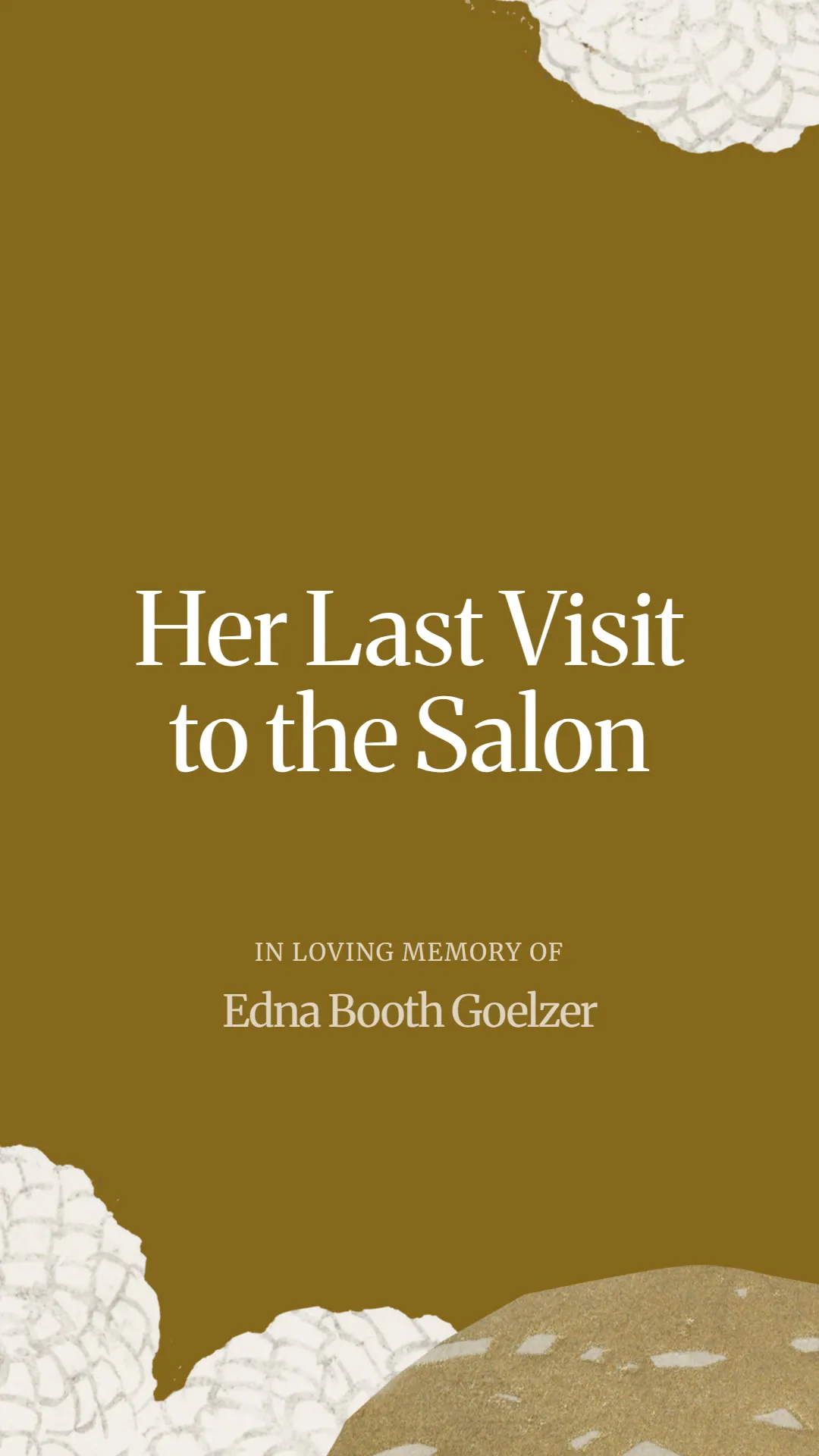Her Last Visit to the Salon