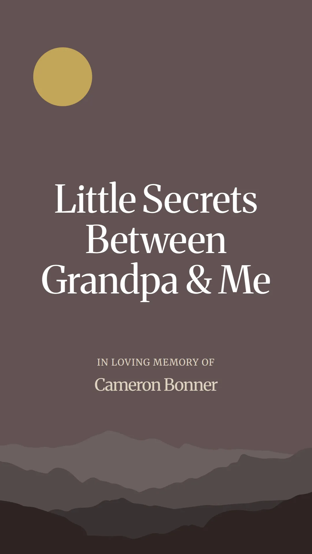 Little Secrets Between Grandpa and Me