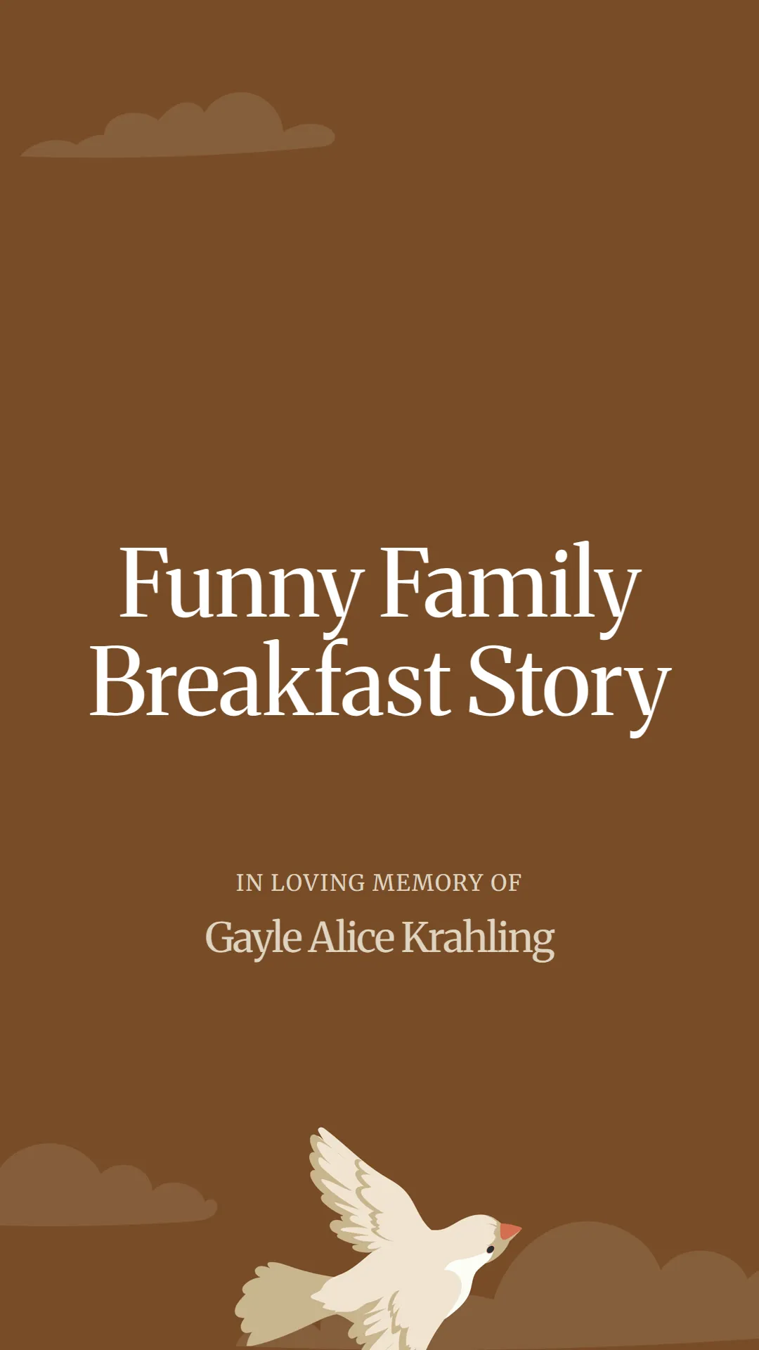 Funny Family Breakfast Story