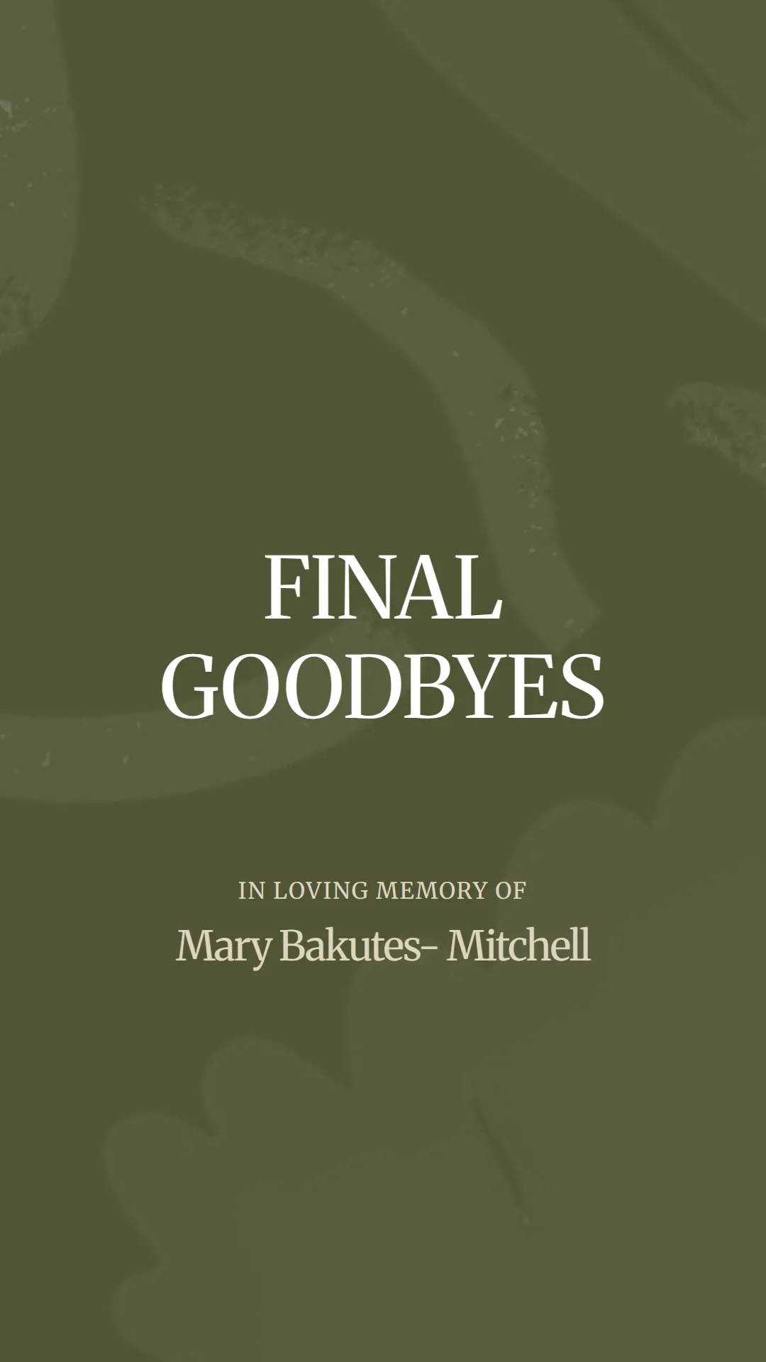 A Heartfelt Farewell to Mary Bakutes-Mitchell