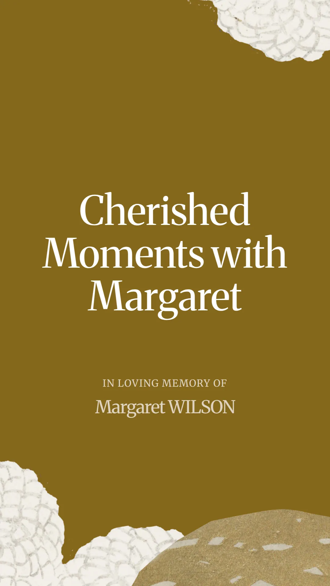 Cherished Moments with Margaret