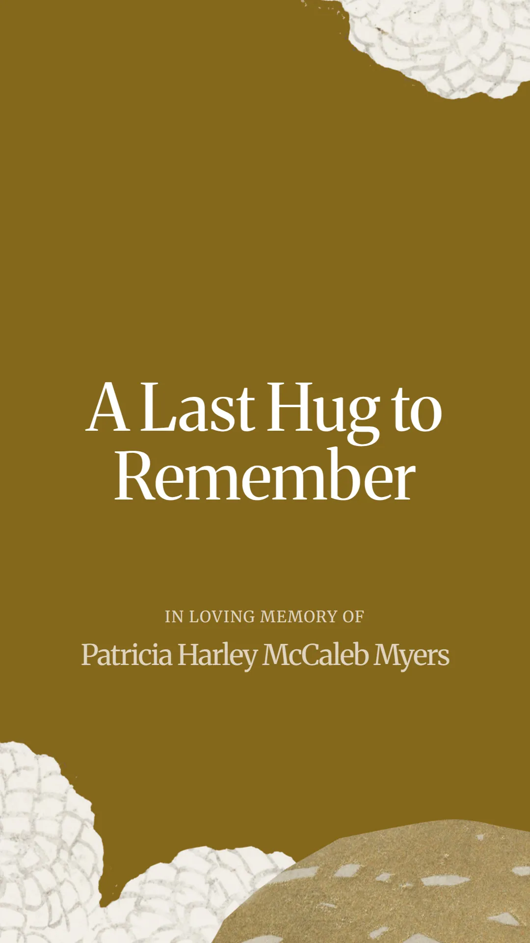 A Last Hug to Remember