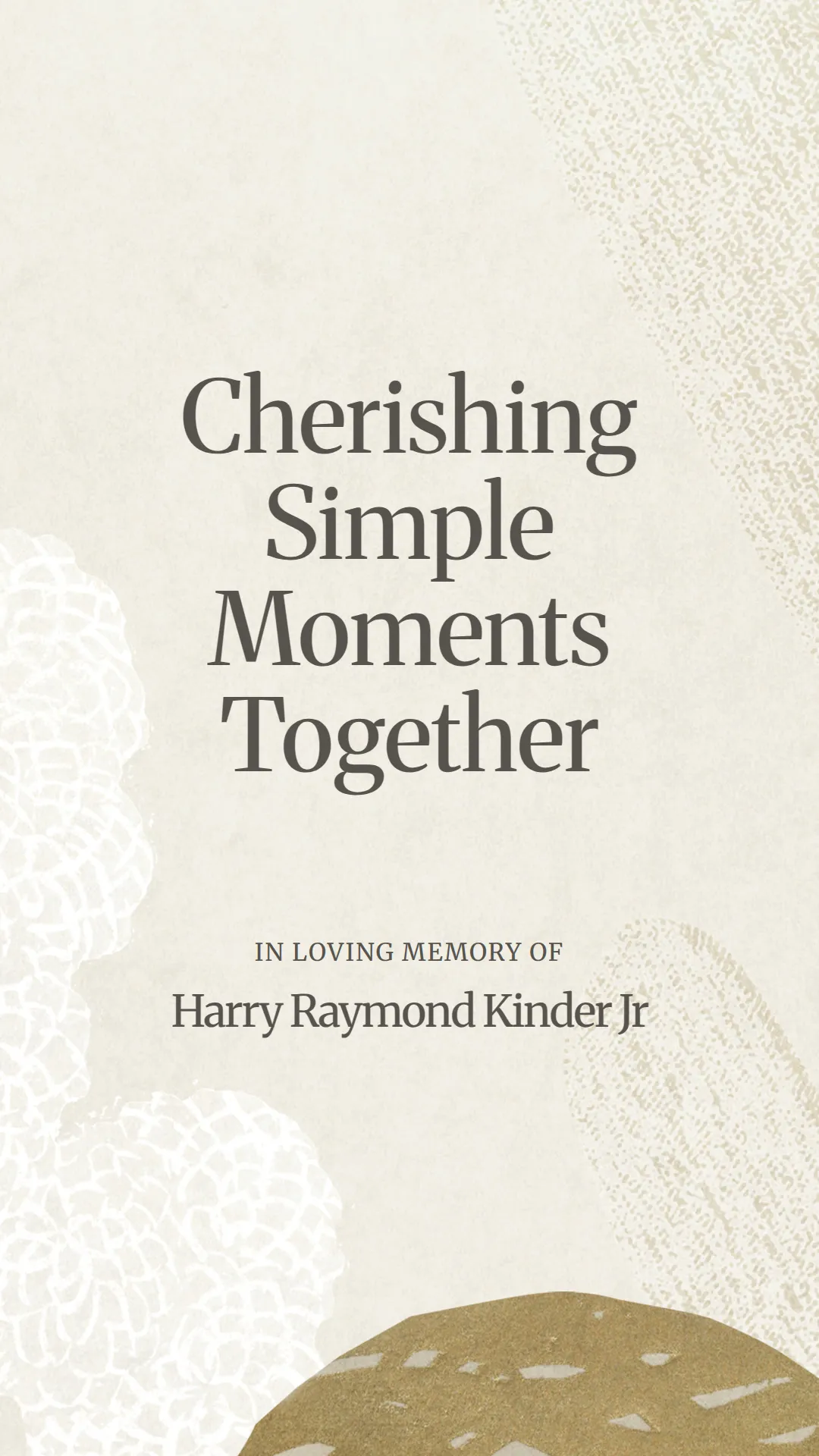 Cherishing Simple Moments Together