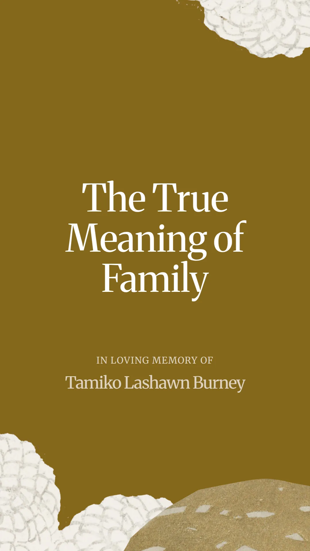 The True Meaning of Family