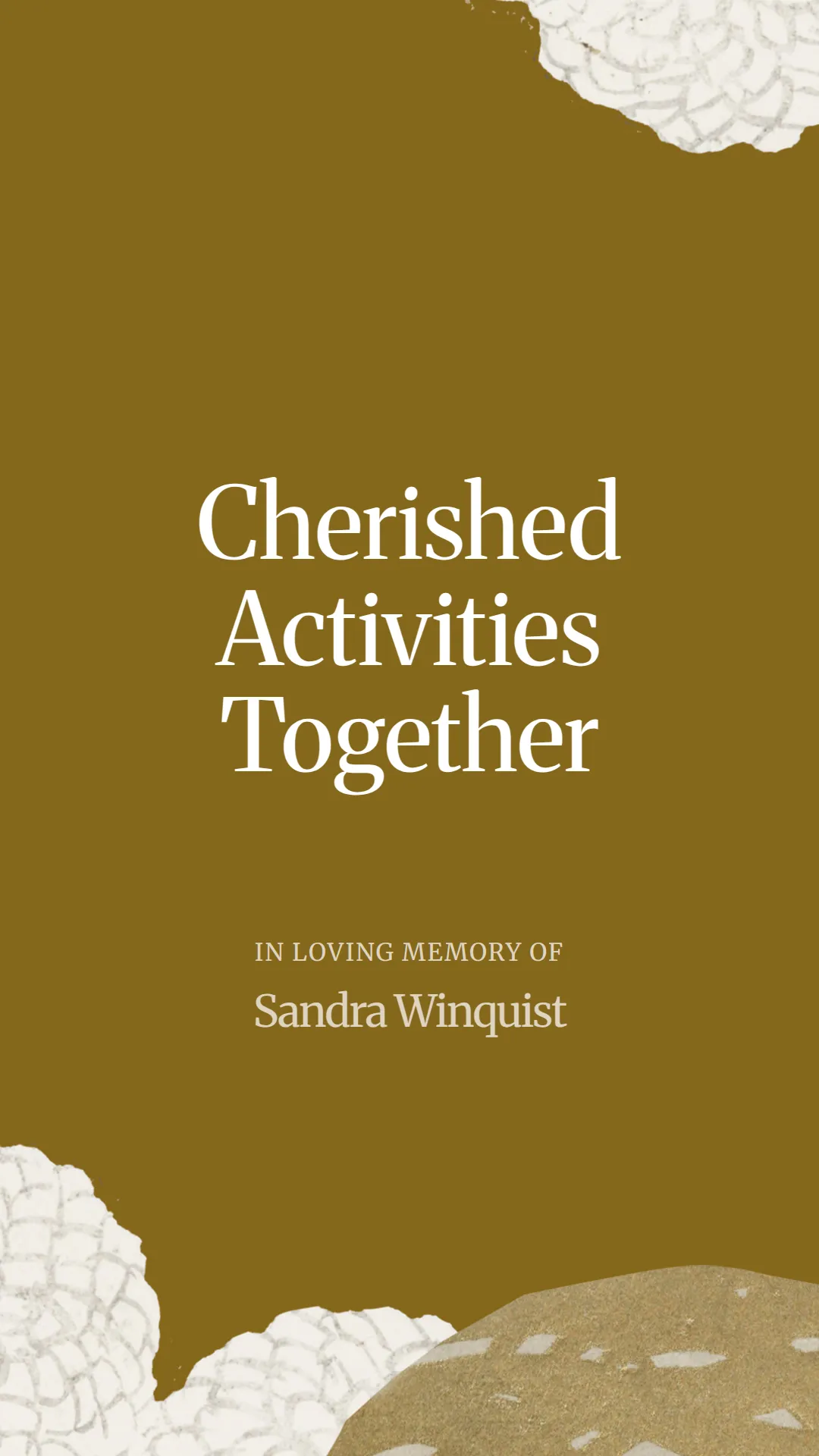 Cherished Activities Together