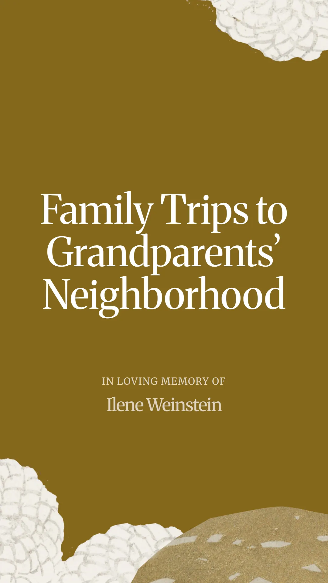 Family Trips to Grandparents’ Neighborhood