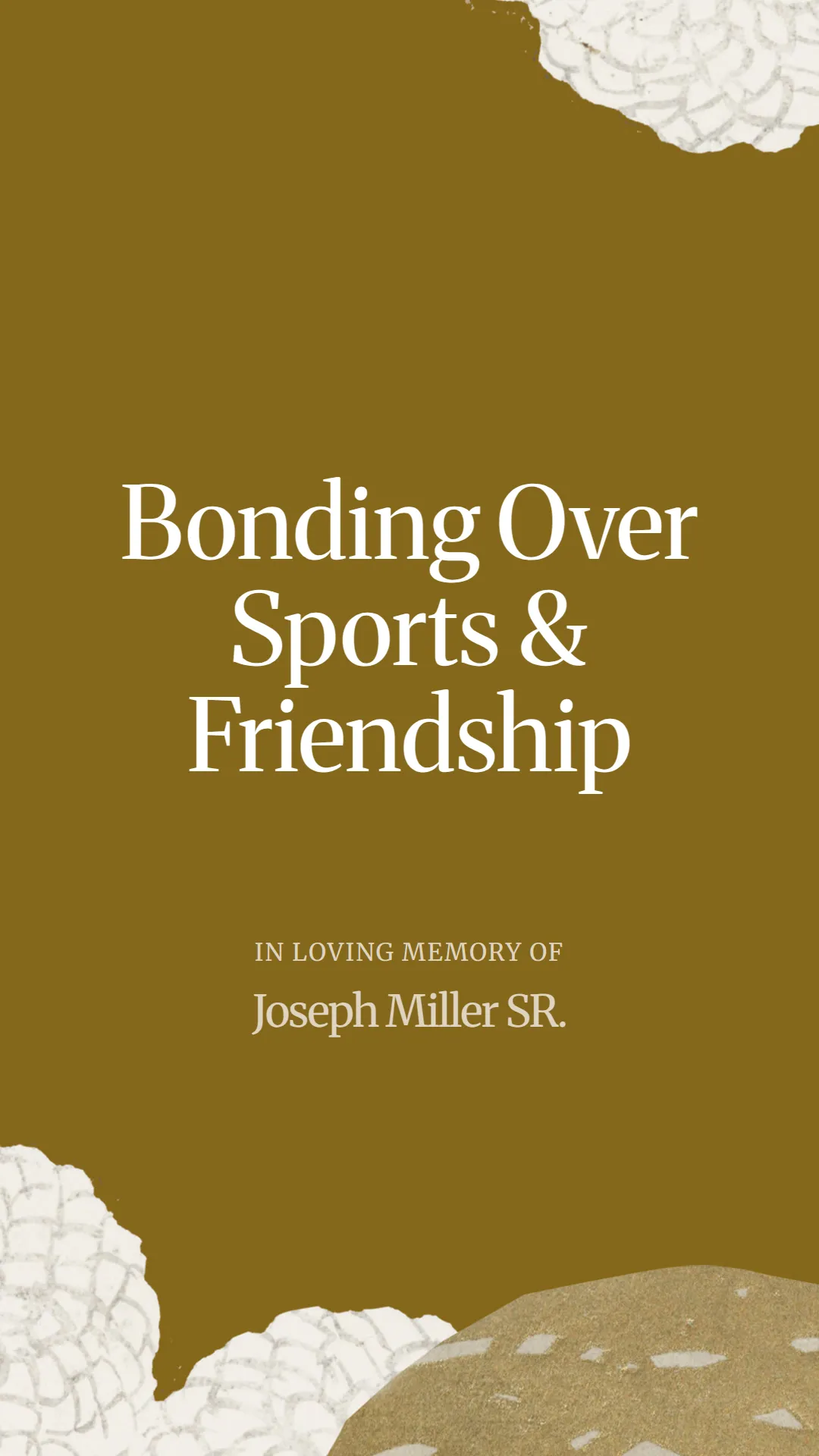 Bonding Over Sports and Friendship