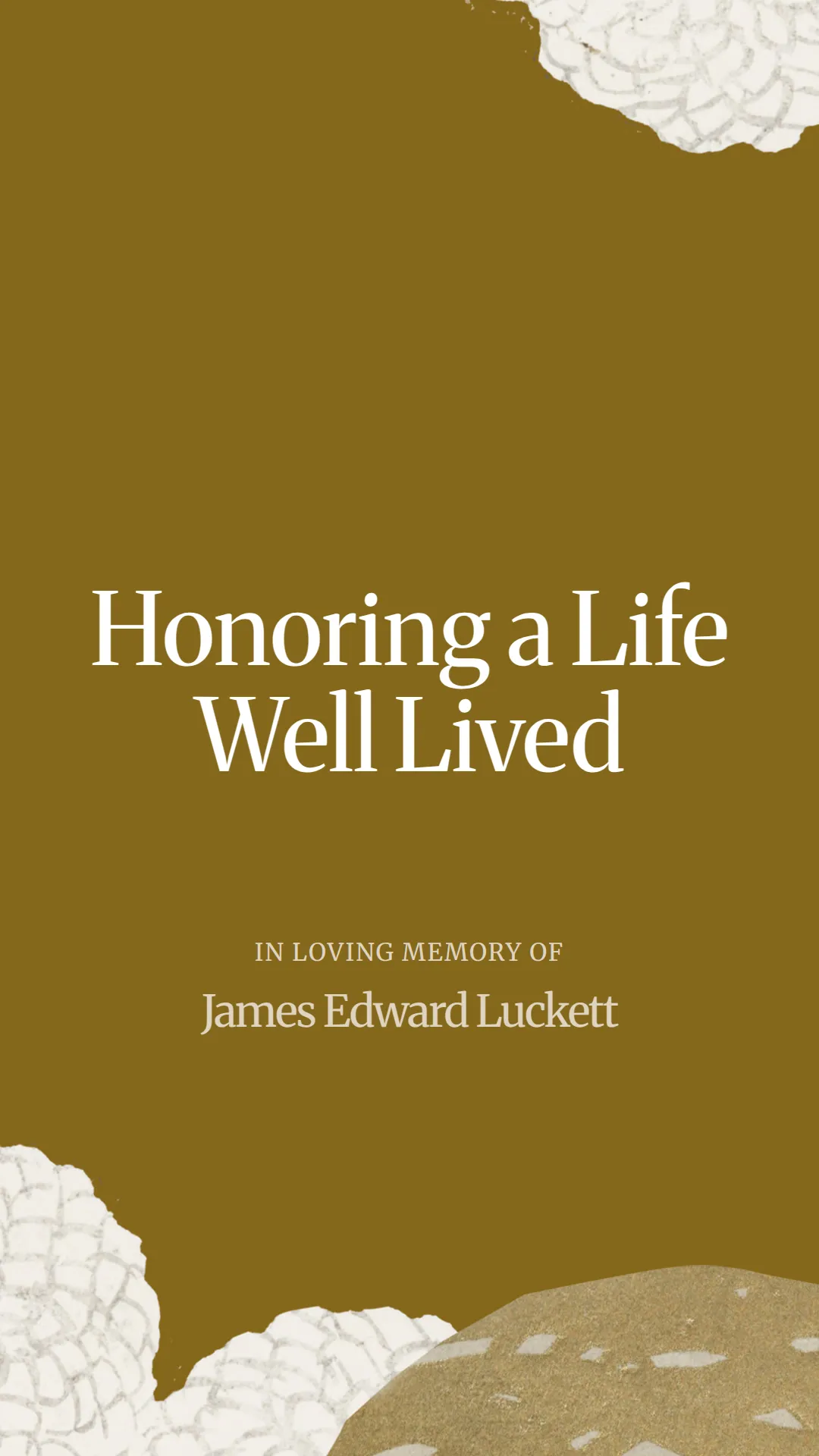 Honoring a Life Well Lived
