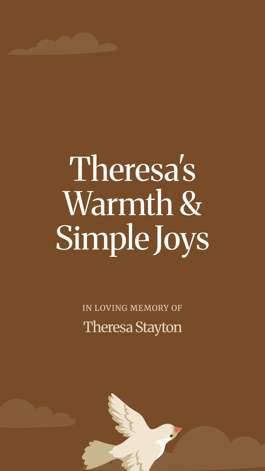 Theresa's Warmth and Simple Joys