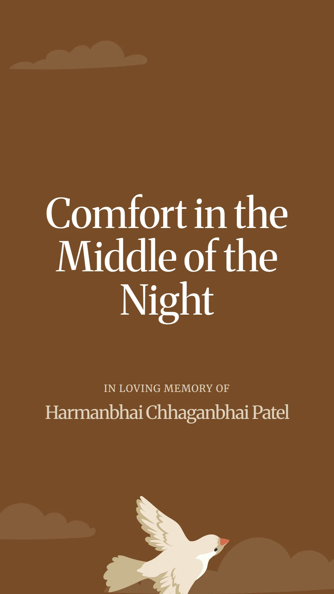 Comfort in the Middle of the Night