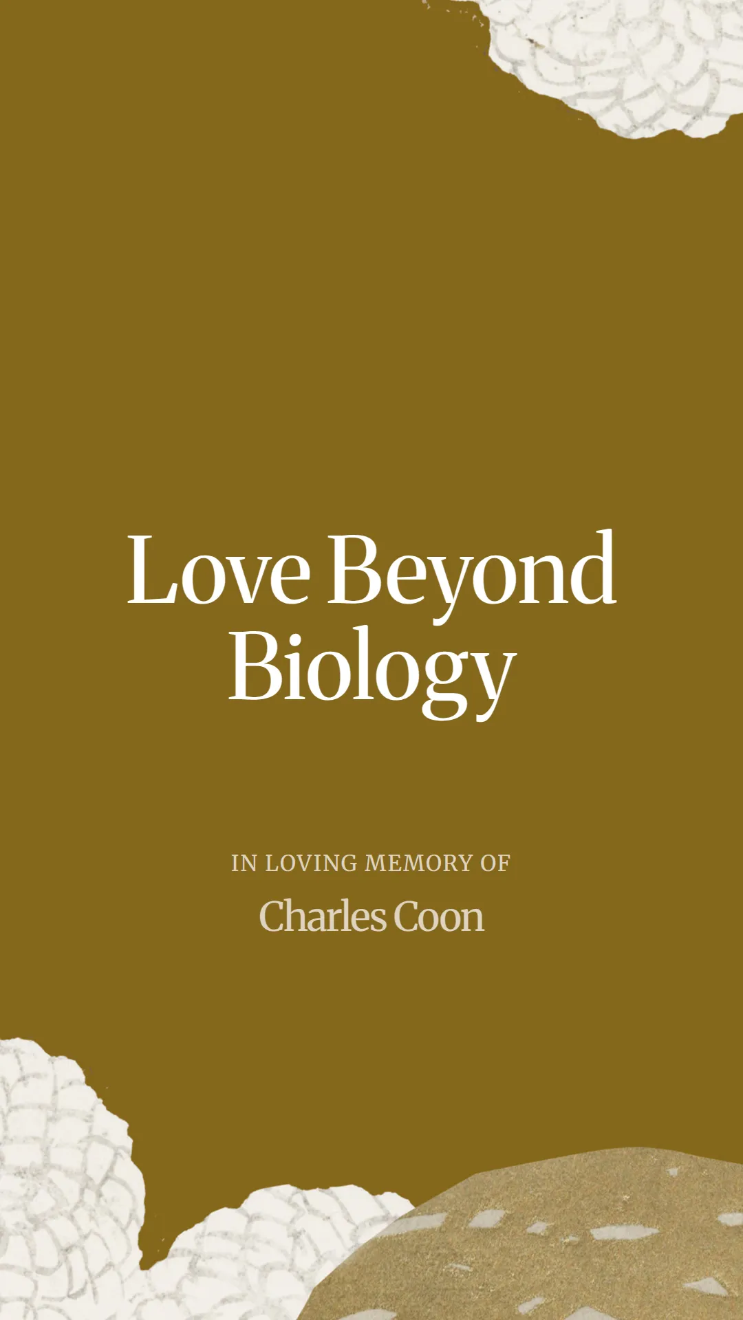 Love Beyond Biology