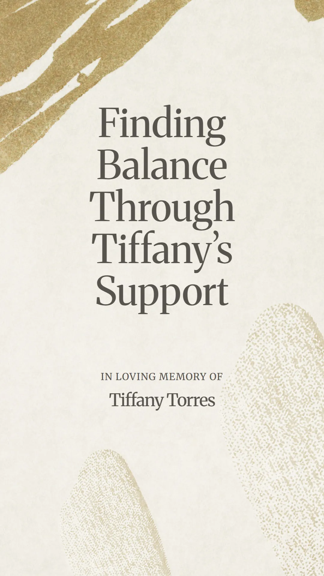 Finding Balance Through Tiffany’s Support