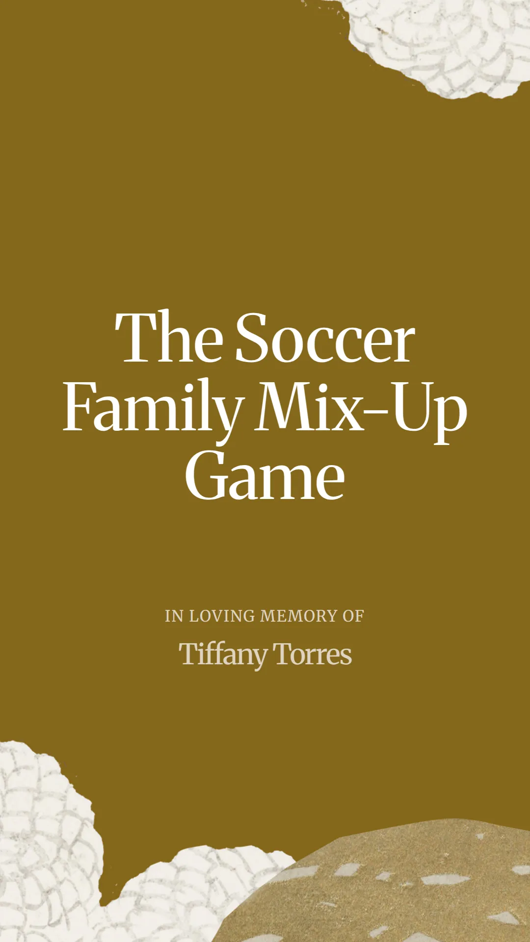 The Soccer Family Mix-Up Game