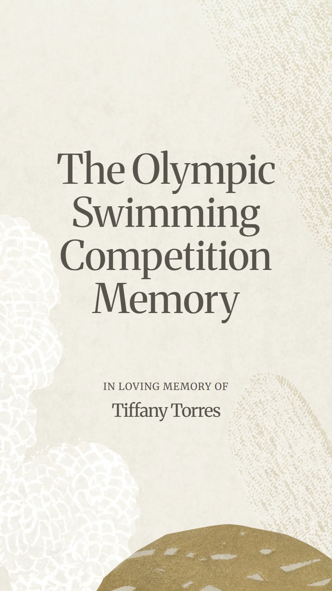The Olympic Swimming Competition Memory