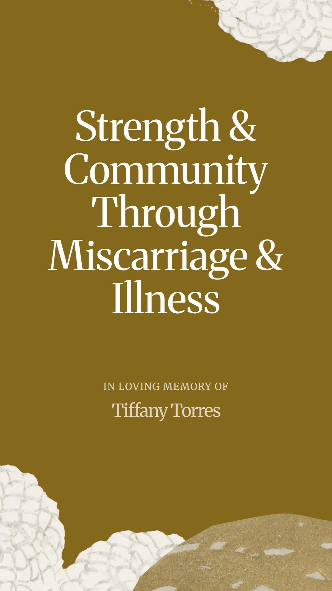 Strength and Community Through Miscarriage and Illness