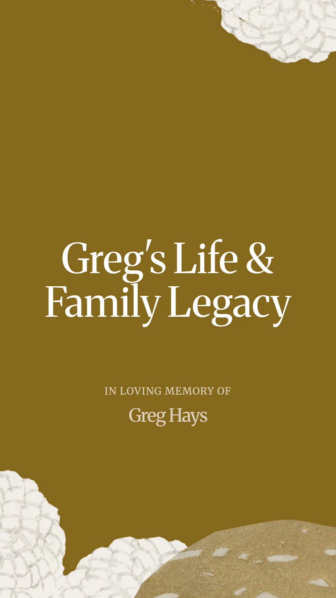 Greg's Life and Family Legacy