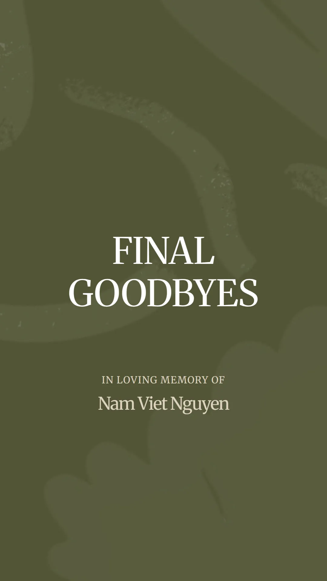 A Heartfelt Farewell to Nam Viet Nguyen