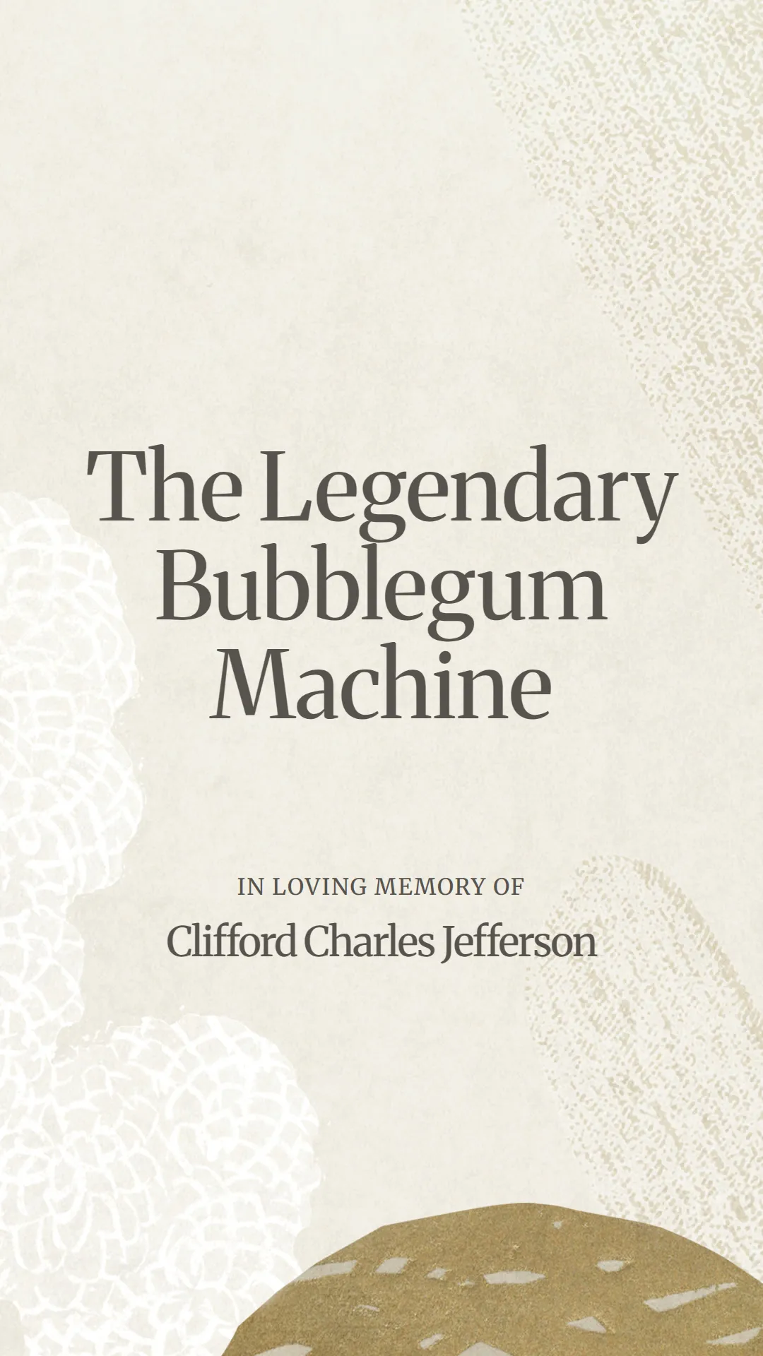 The Legendary Bubblegum Machine