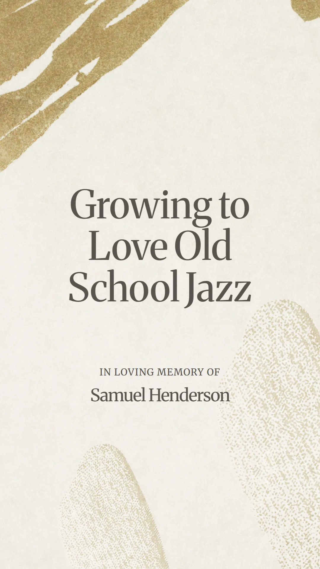Growing to Love Old School Jazz