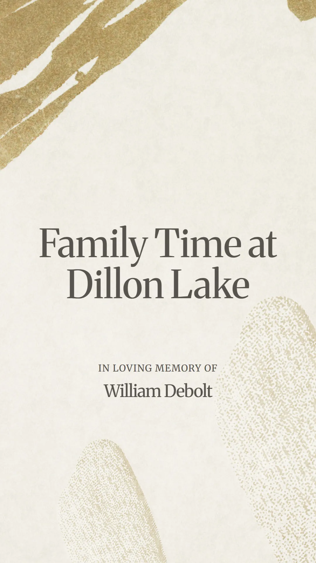 Family Time at Dillon Lake