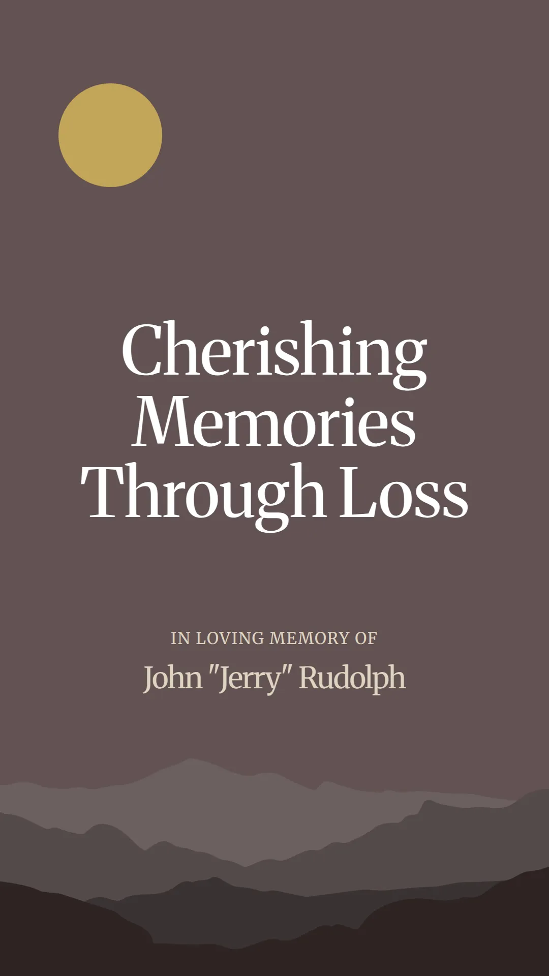 Cherishing Memories Through Loss