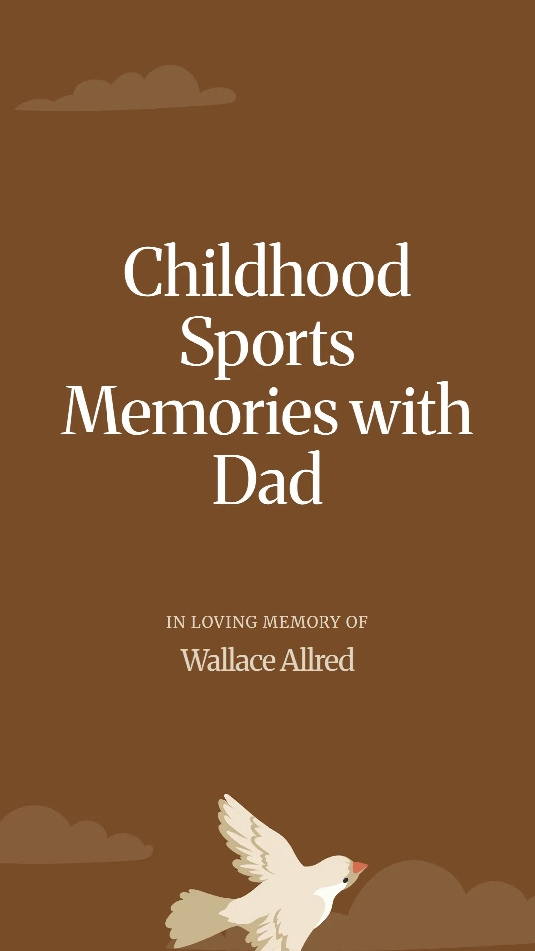 Childhood Sports Memories with Dad