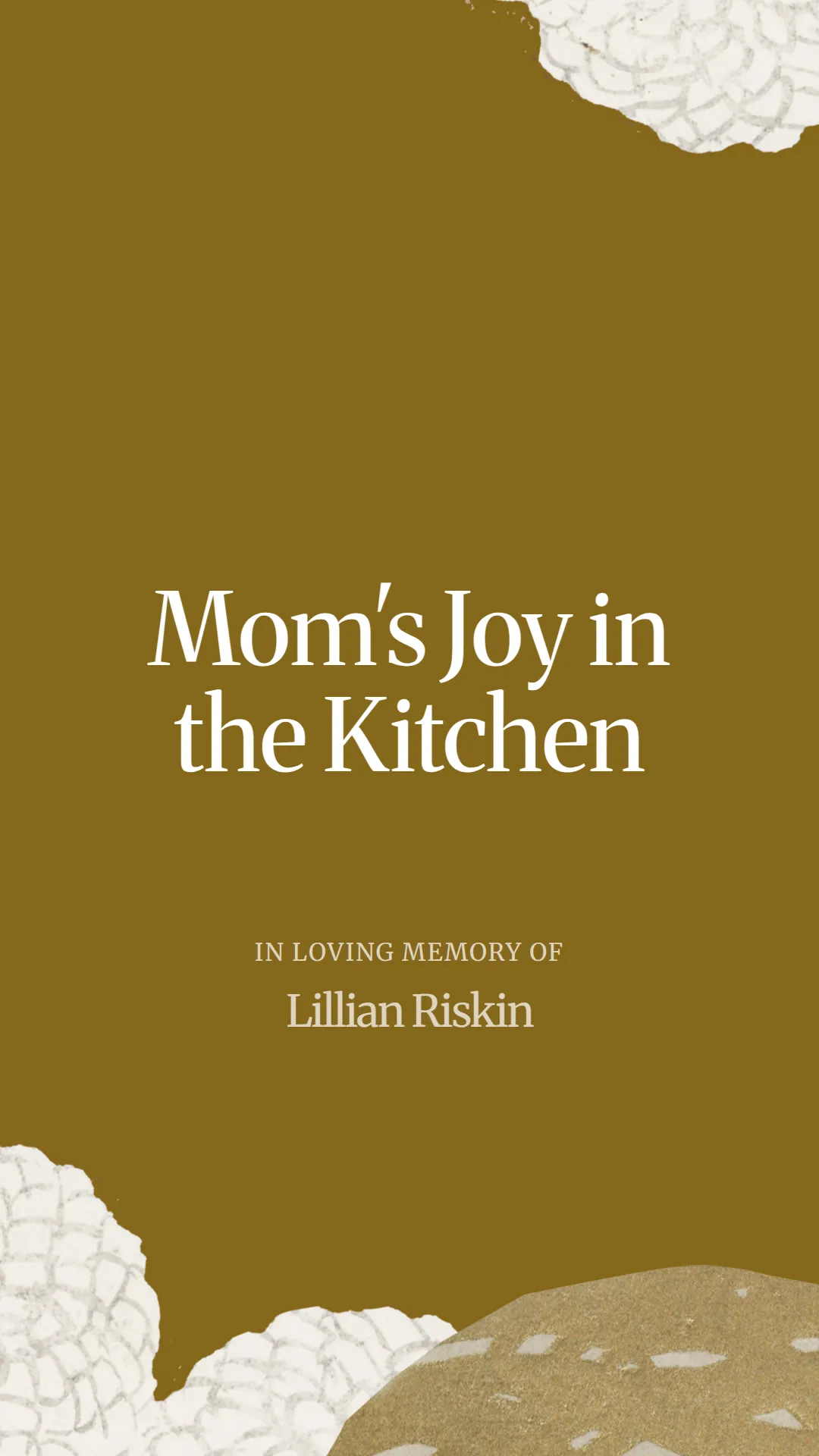 Mom's Joy in the Kitchen