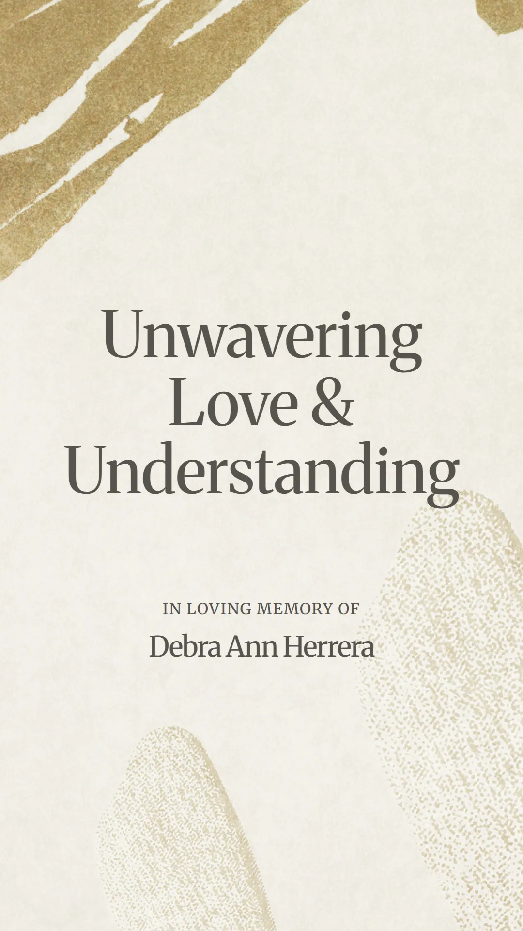 Unwavering Love and Understanding