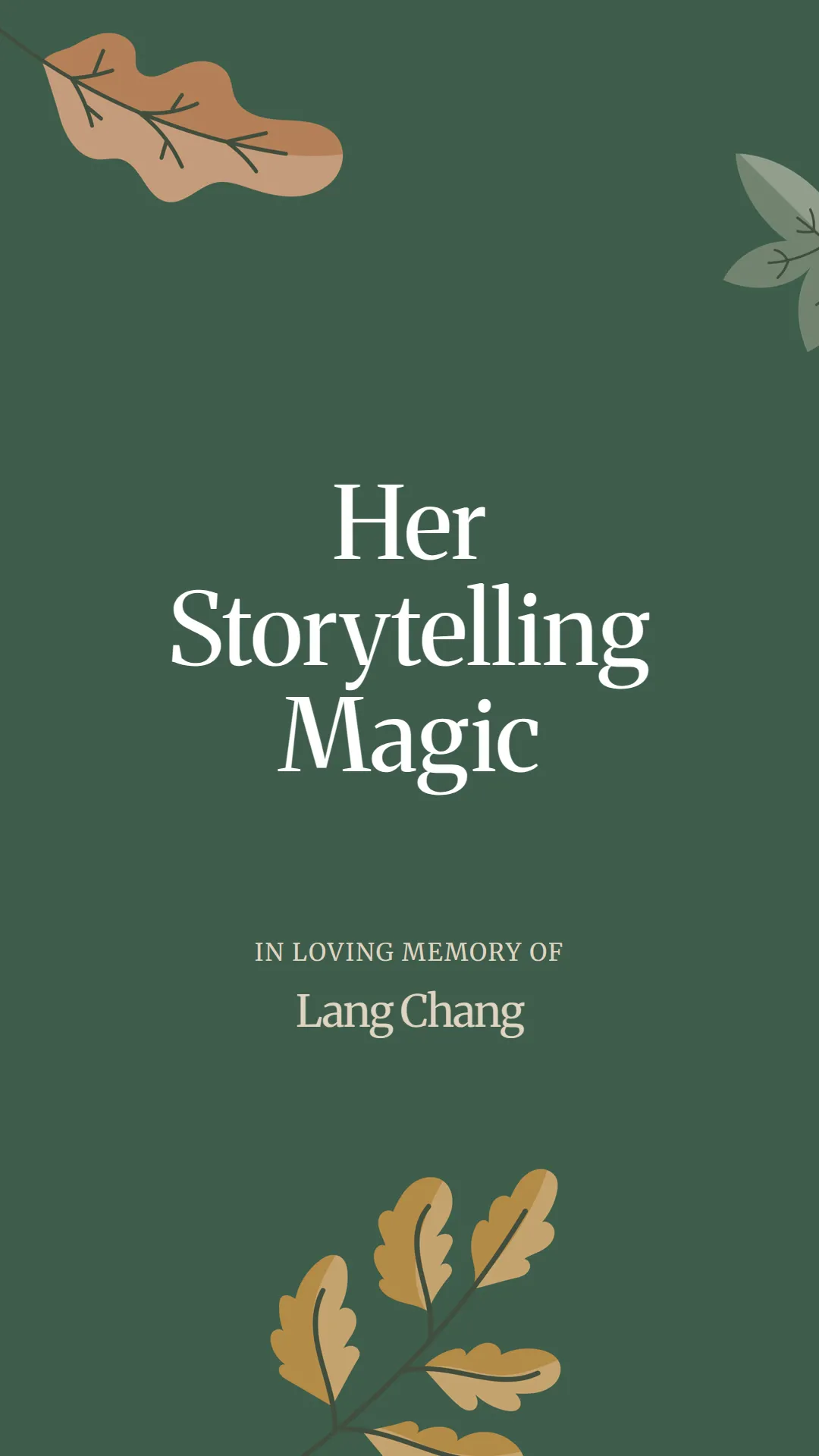 Her Storytelling Magic