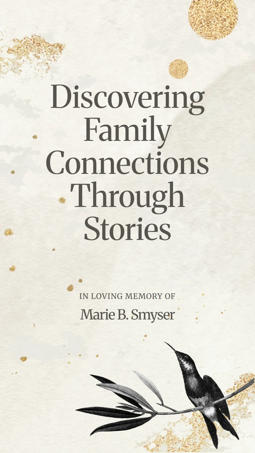 Discovering Family Connections Through Stories