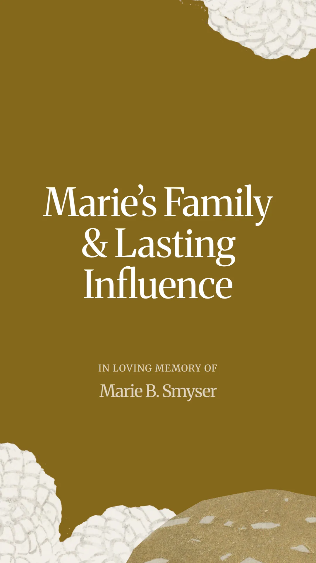 Marie’s Family and Lasting Influence