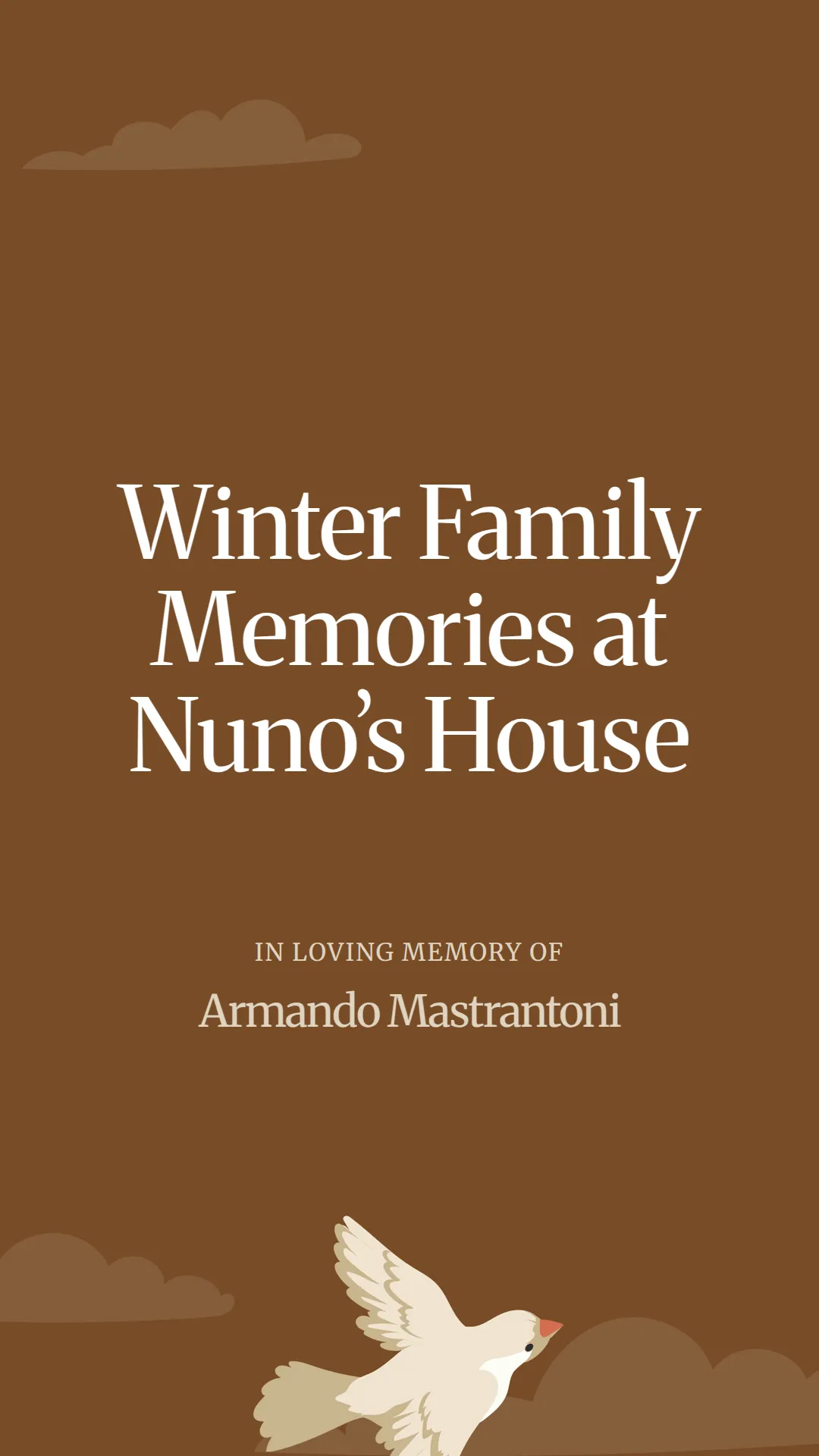 Winter Family Memories at Nuno’s House