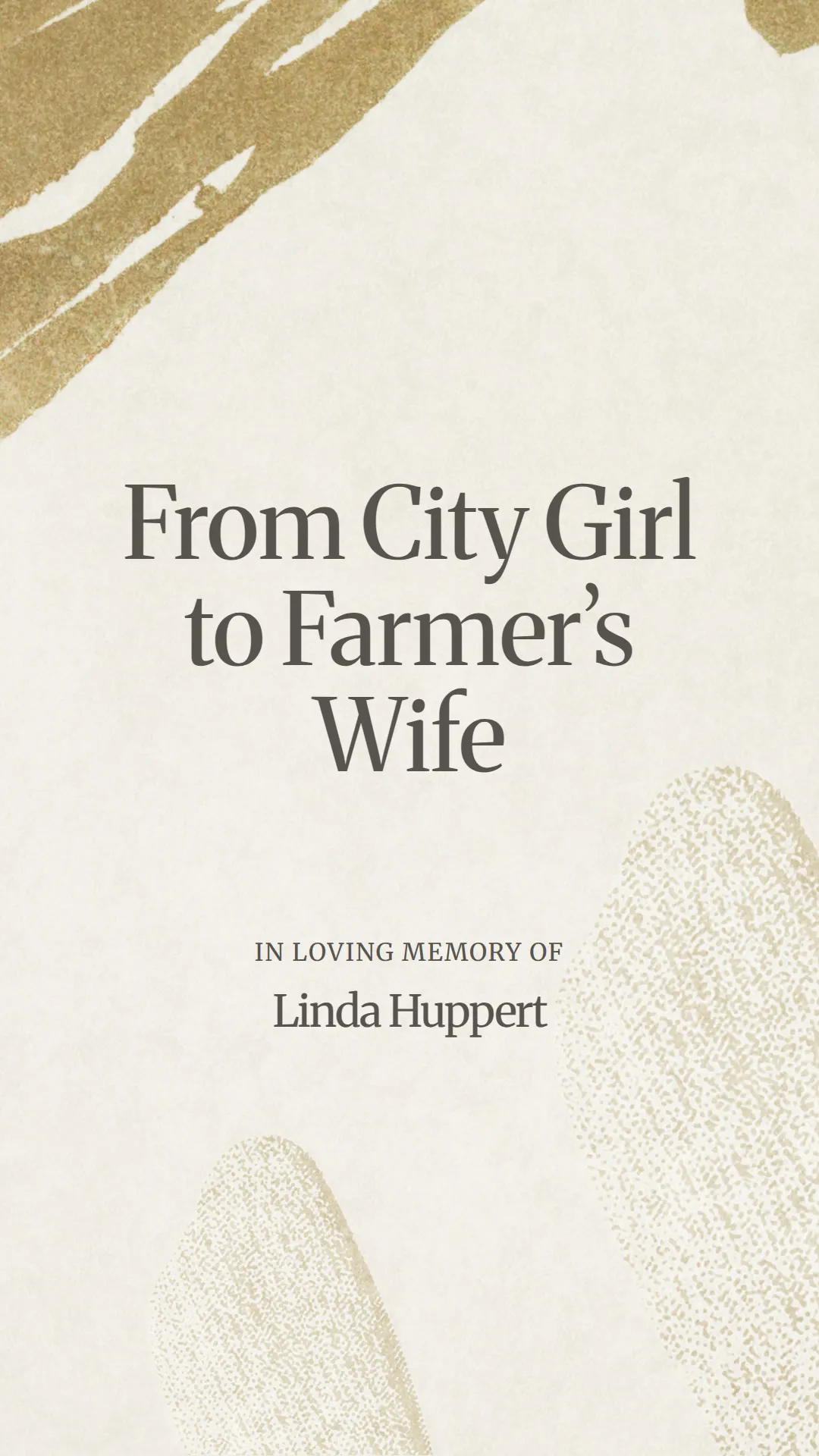 From City Girl to Farmer’s Wife