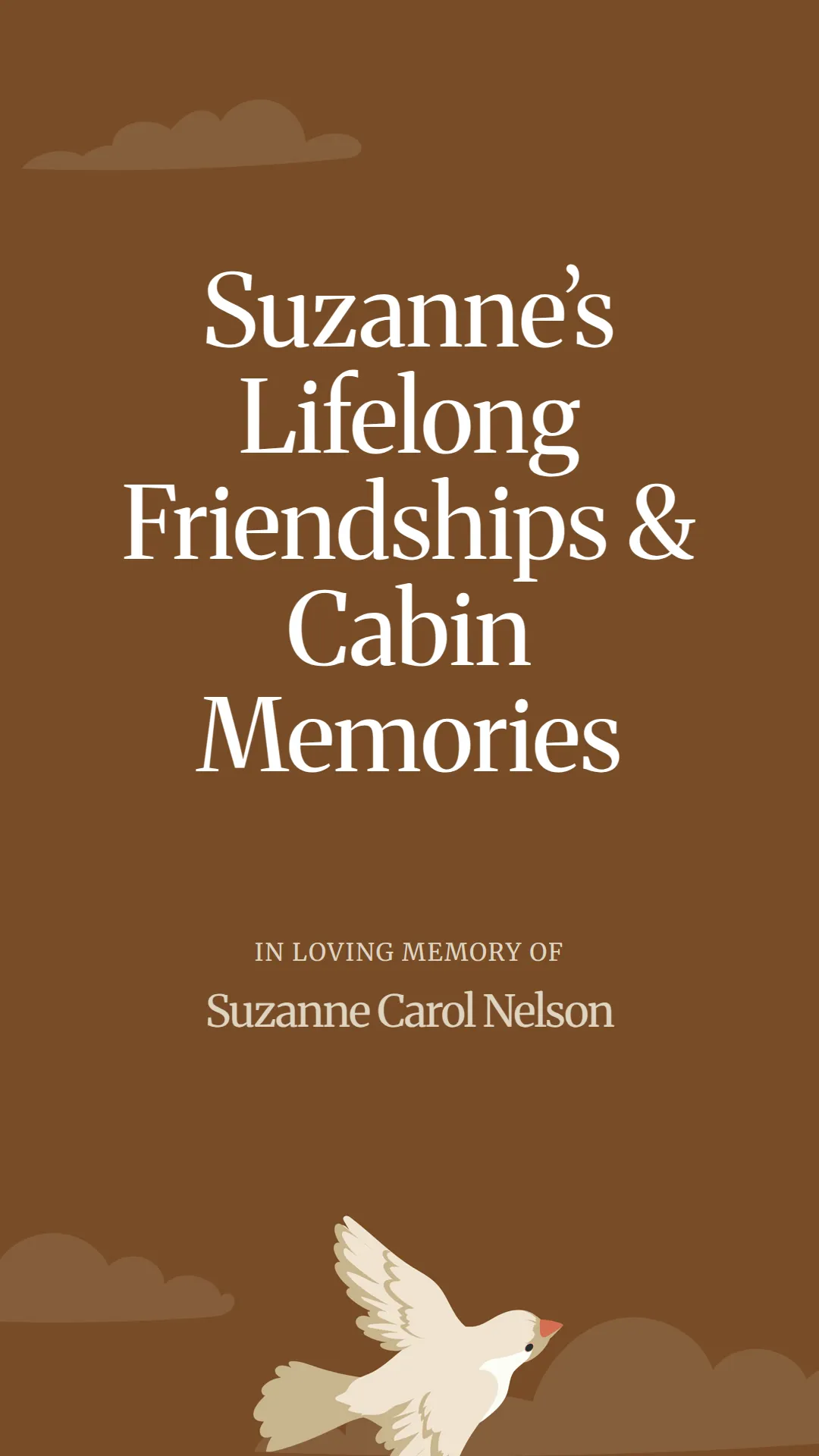 Suzanne’s Lifelong Friendships and Cabin Memories
