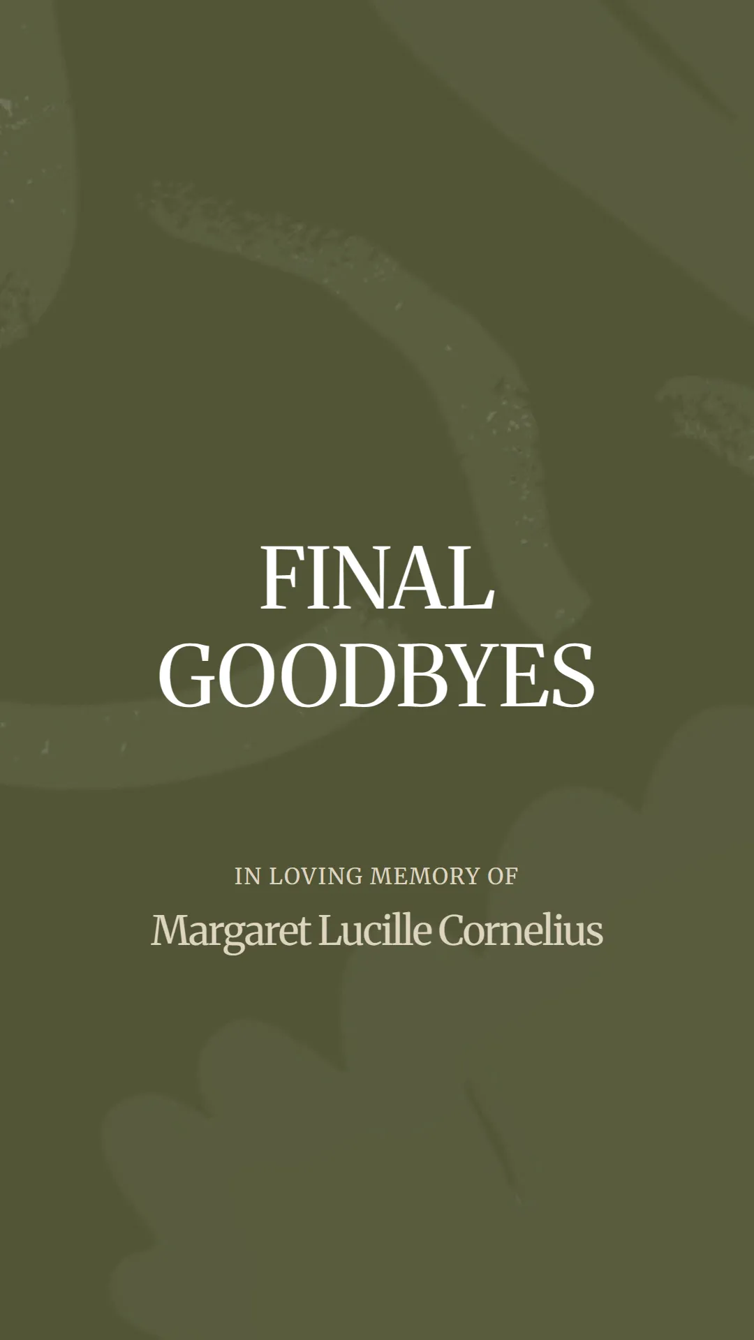 A Loving Farewell to Margaret Cornelius