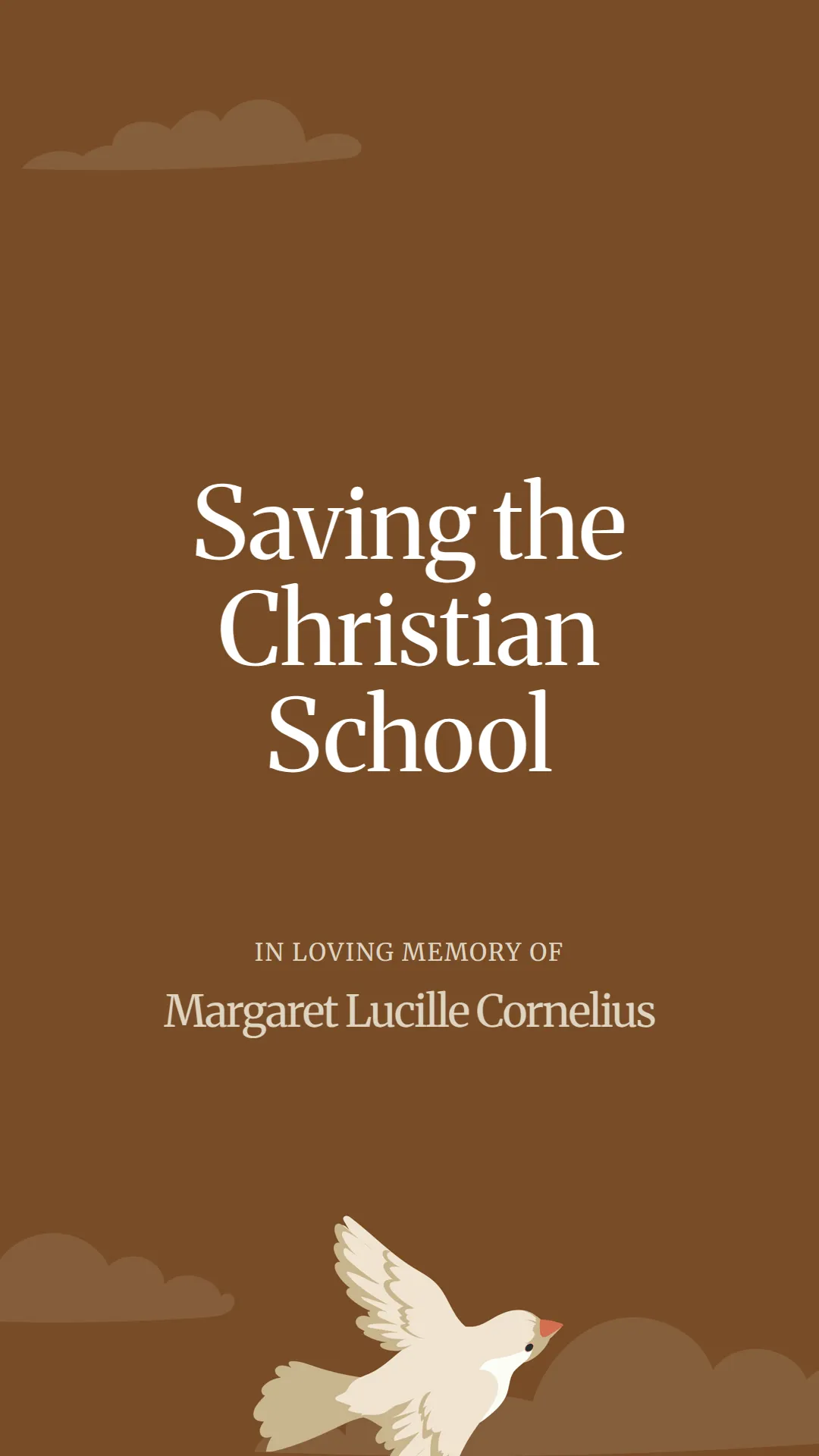 Saving the Christian School
