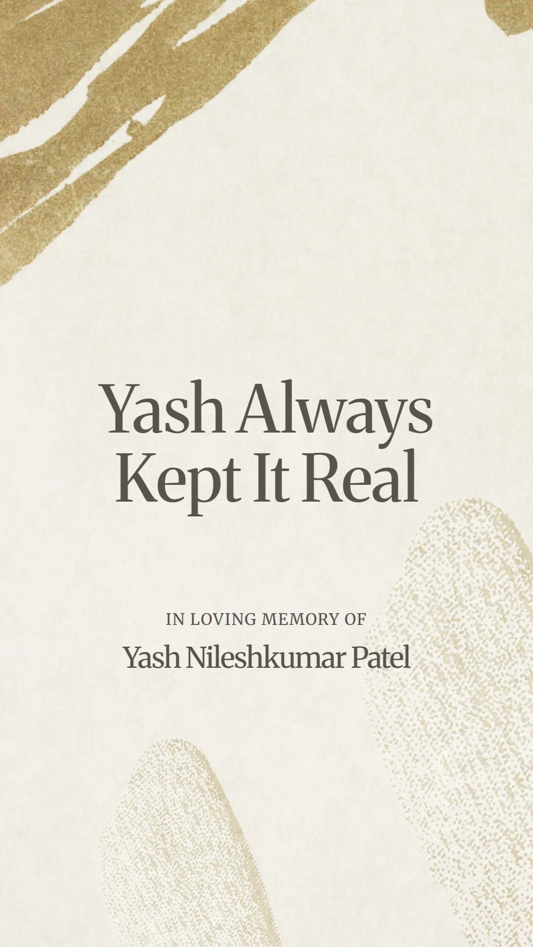 Yash Always Kept It Real