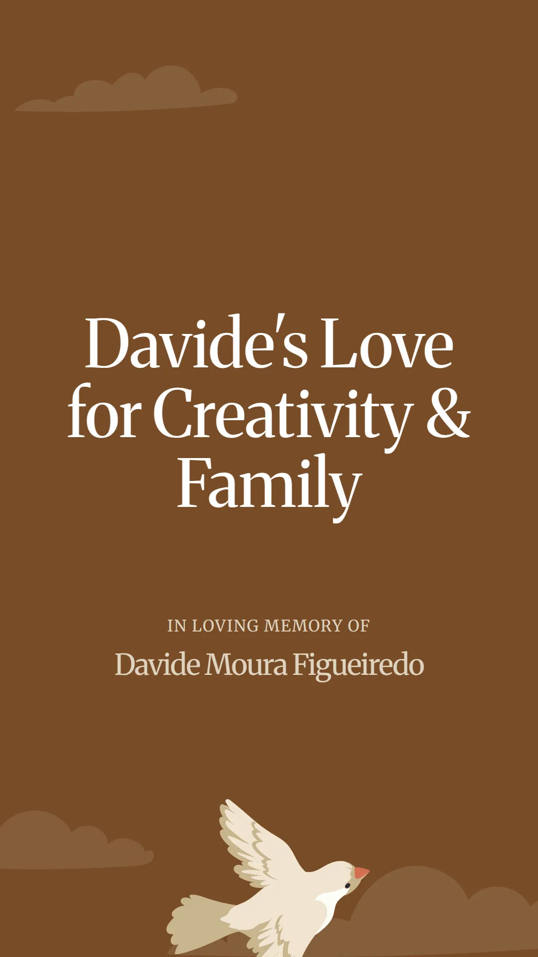 Davide's Love for Creativity and Family