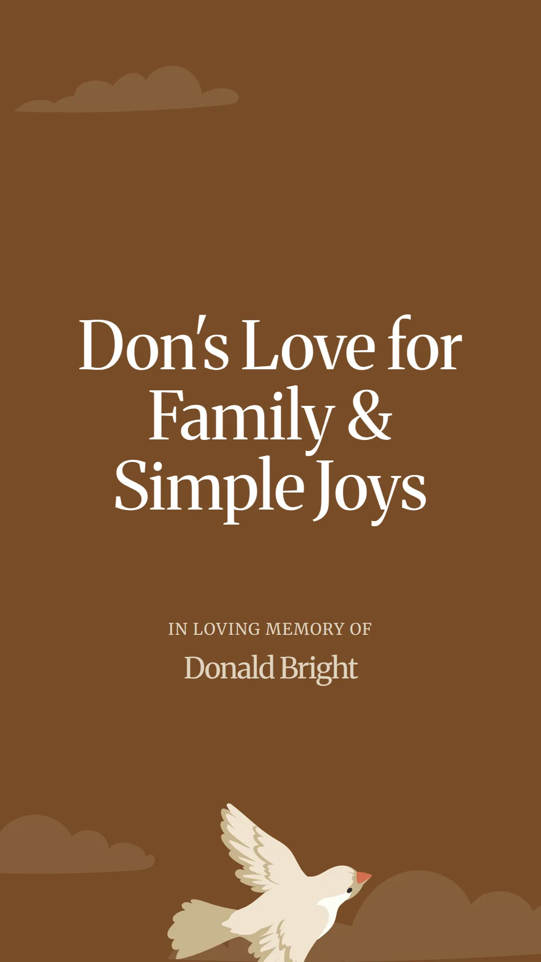 Don's Love for Family and Simple Joys