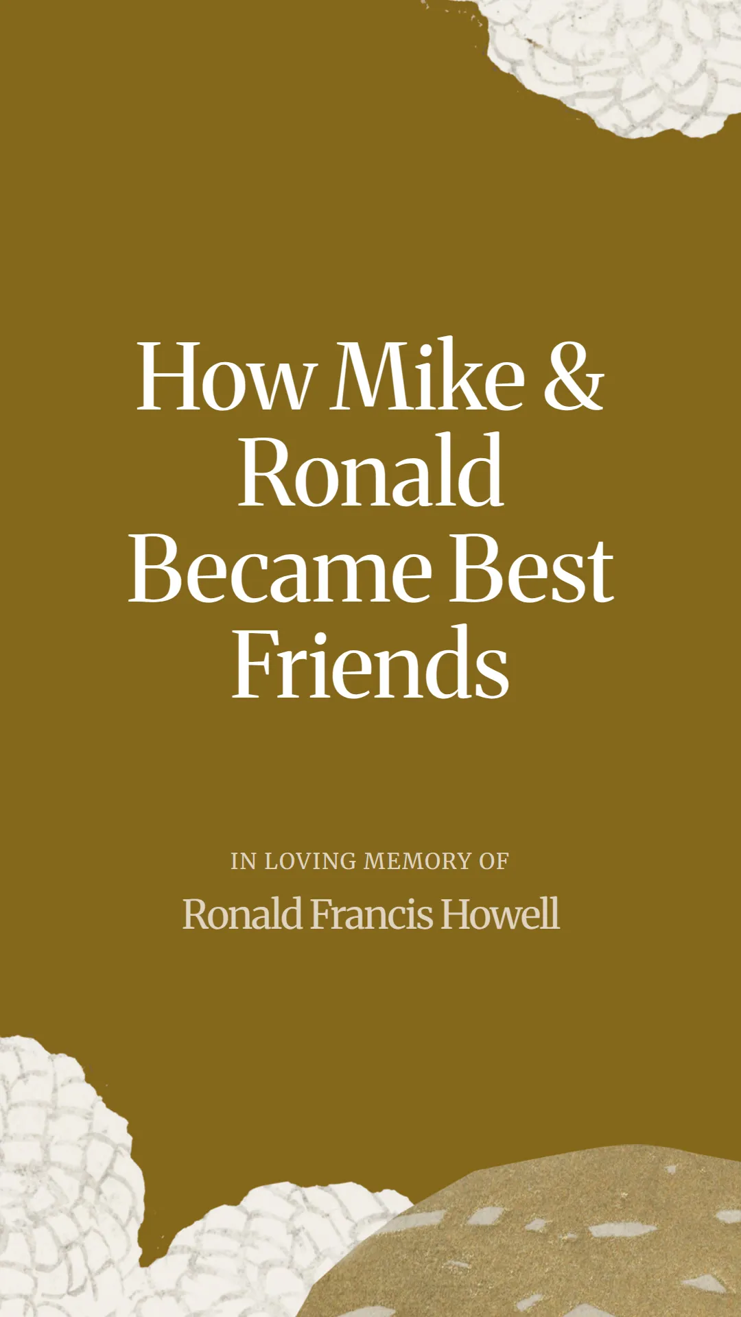 How Mike and Ronald Became Best Friends