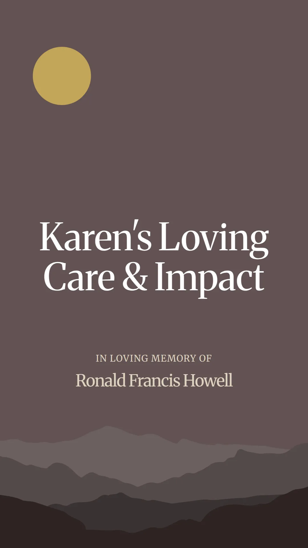 Karen's Loving Care and Impact