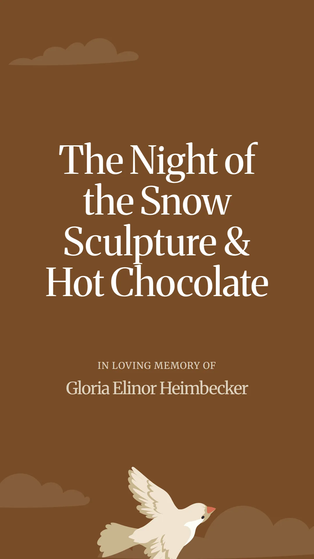 The Night of the Snow Sculpture and Hot Chocolate