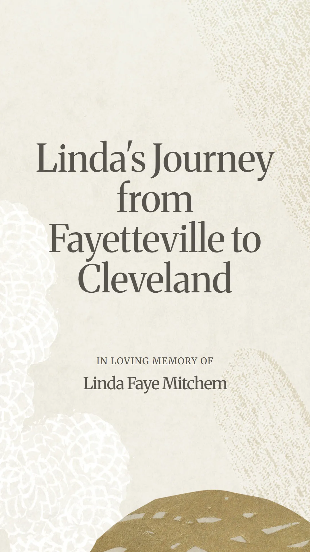 Linda's Journey from Fayetteville to Cleveland
