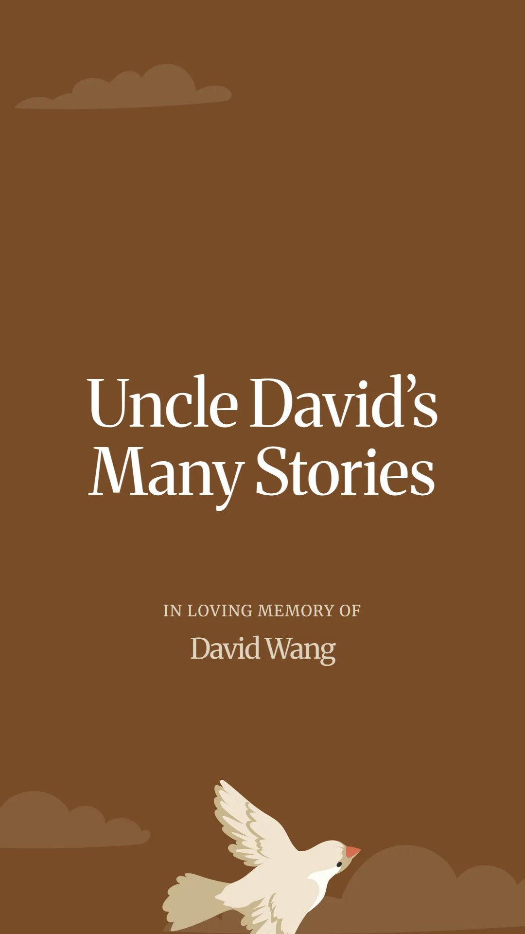 Uncle David’s Many Stories