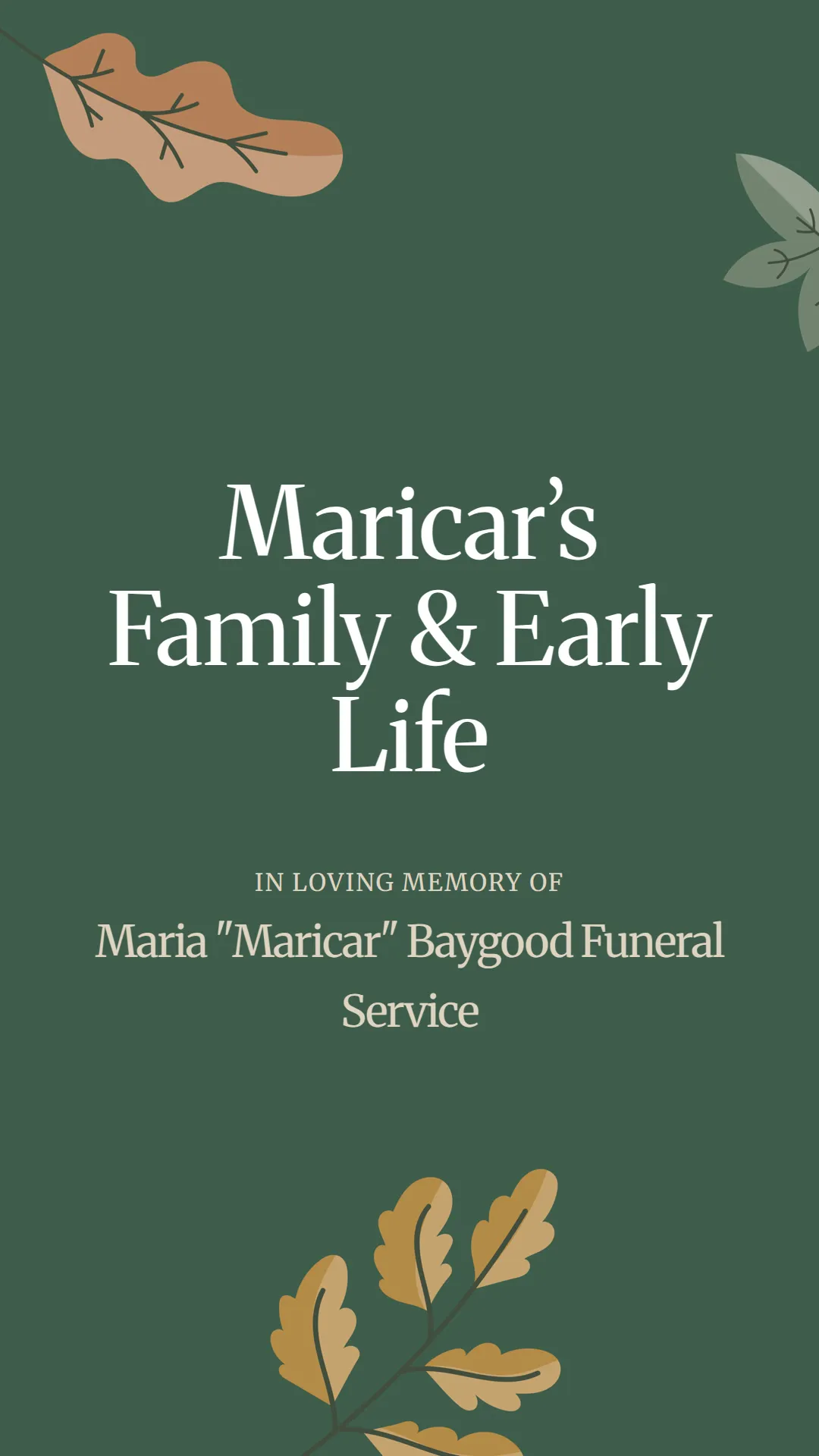 Maricar’s Family and Early Life