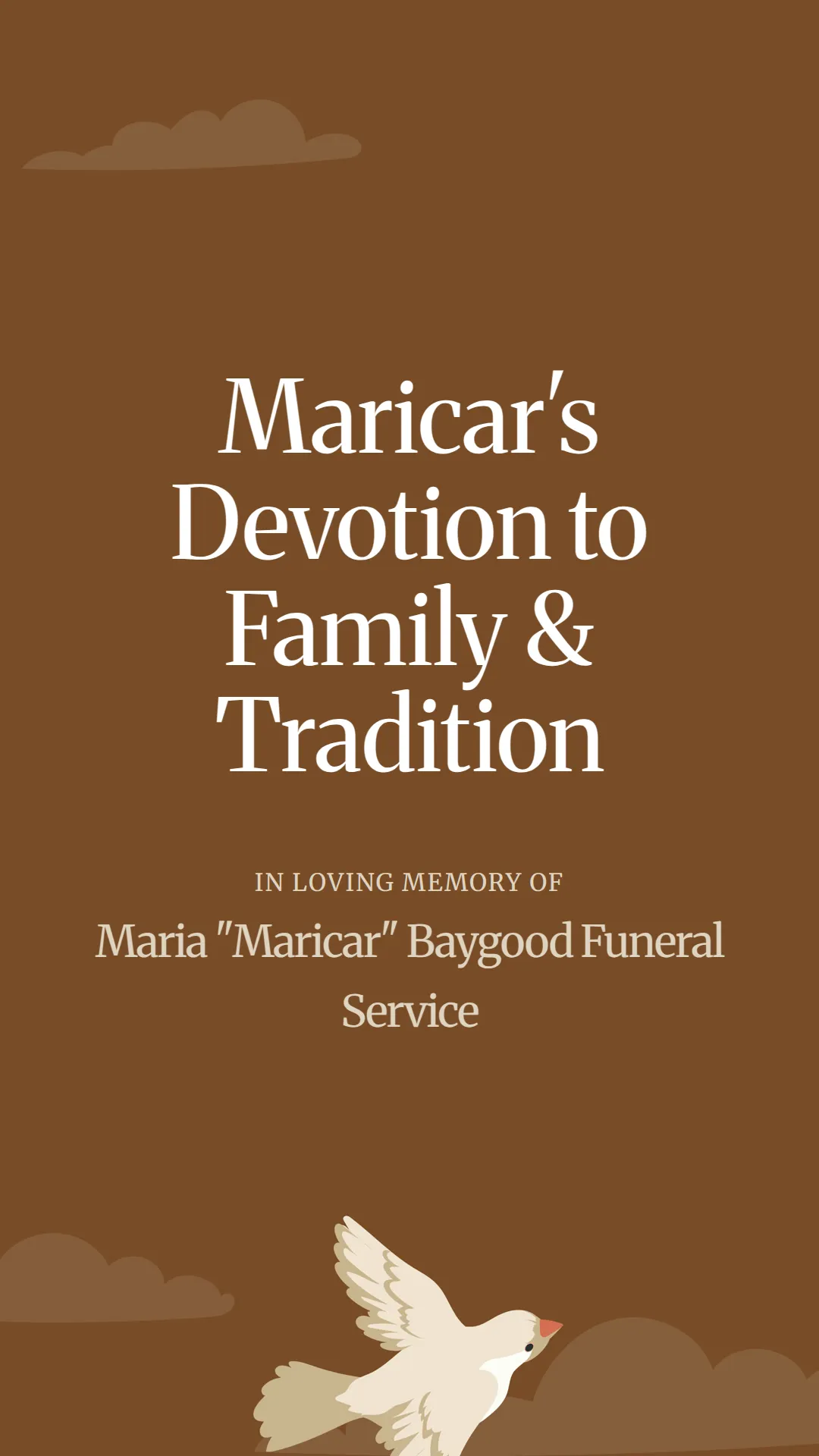 Maricar's Devotion to Family and Tradition