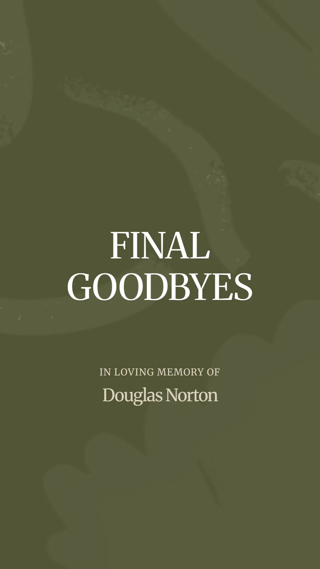 A Heartfelt Farewell to Douglas Norton