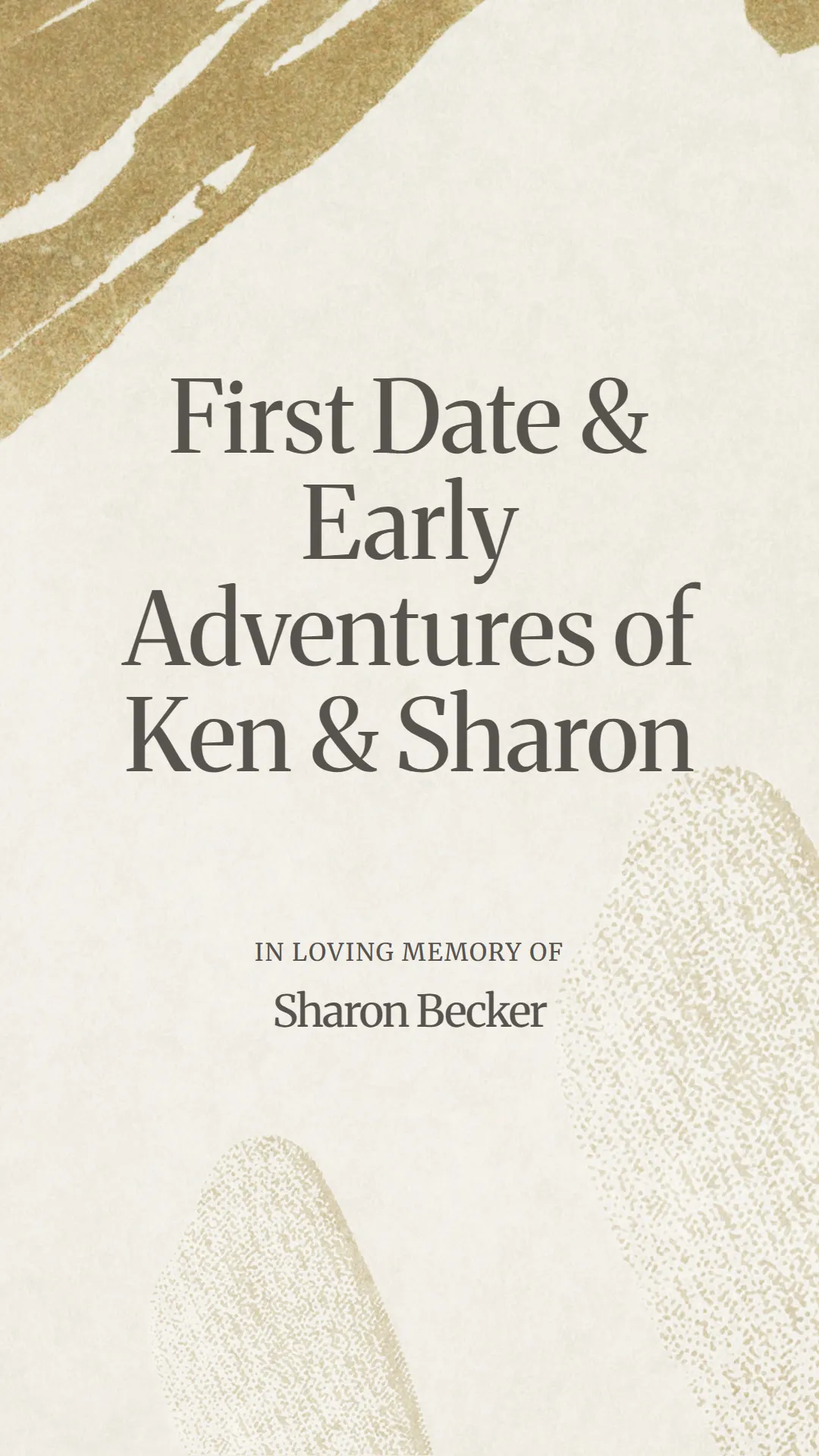 First Date and Early Adventures of Ken and Sharon