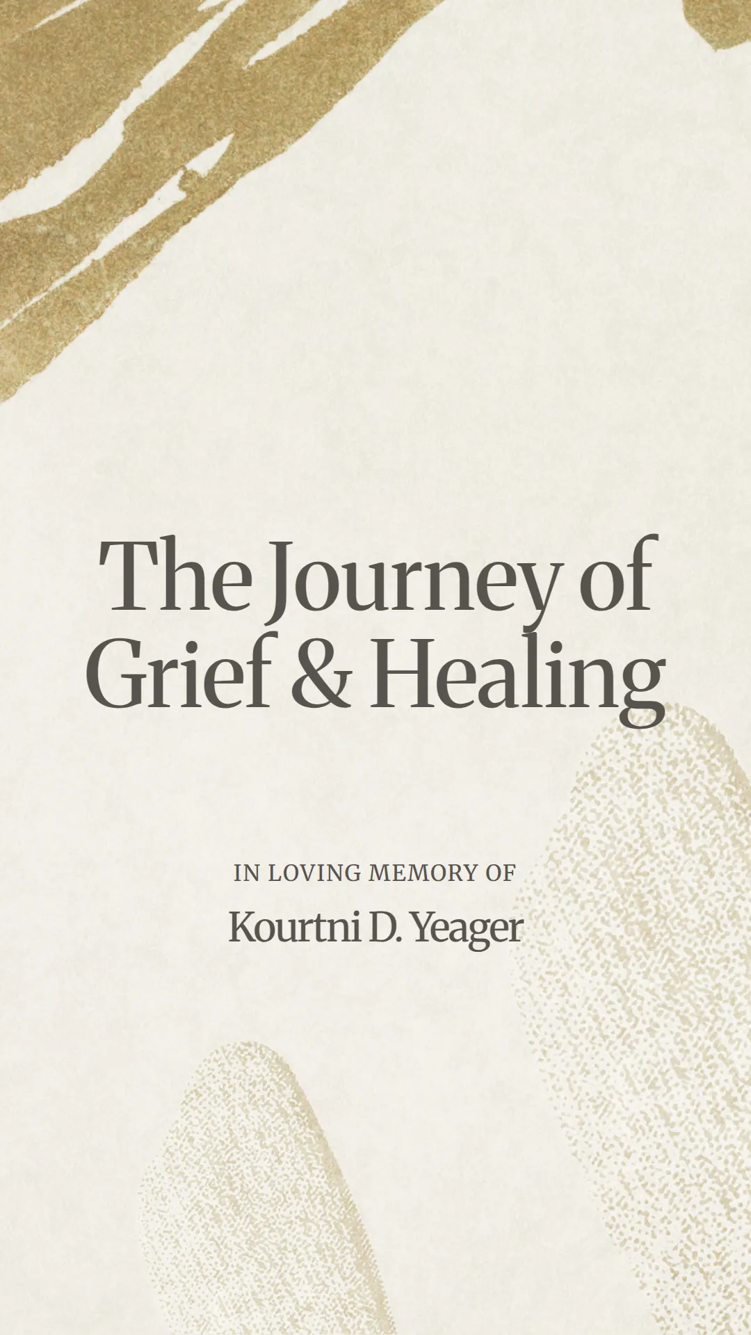 The Journey of Grief and Healing